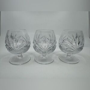 Gorham Cherrywood Brandy Snifters Set Of 3 *READ*